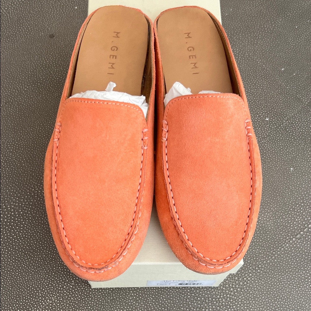 M. Gemi Women's Orange Mules